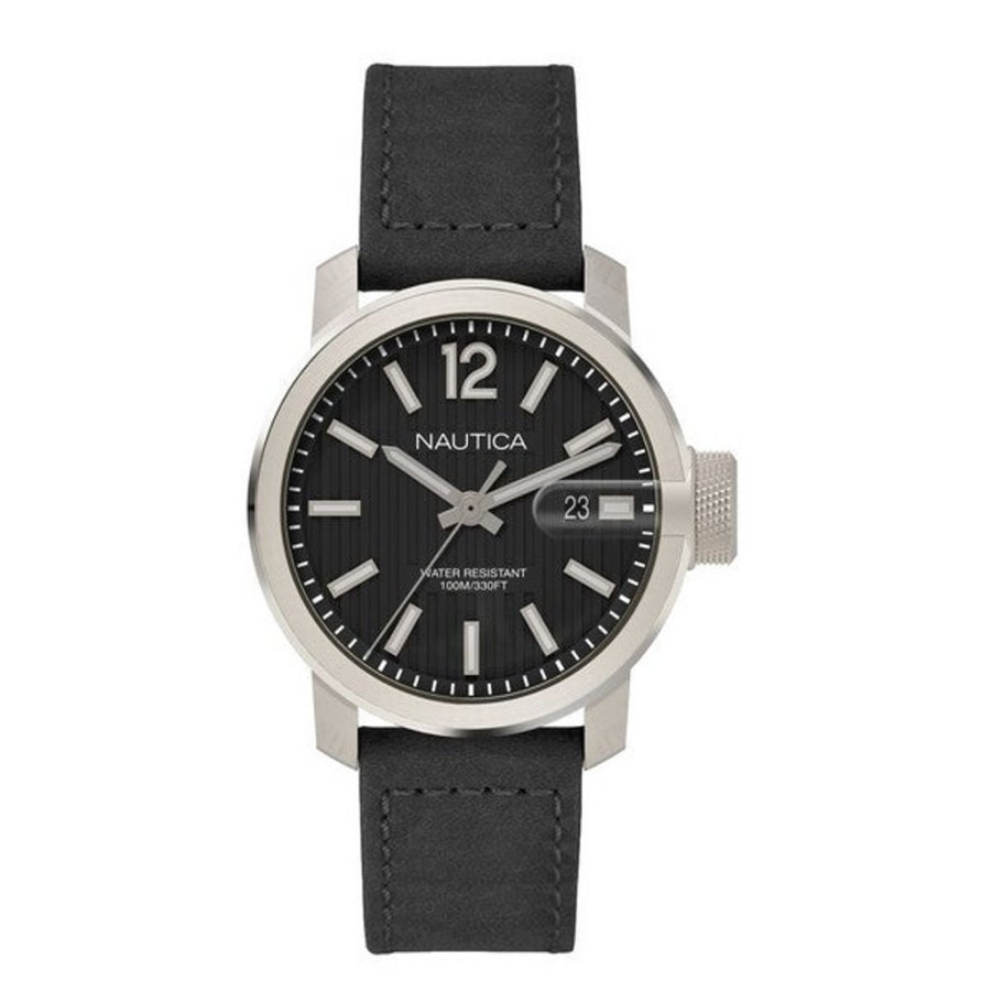 Watches Nautica Metal Watches | Nautica Napsyd002 (44 Mm) Men'S Watch