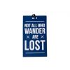 Women Annabel Trends Travel Accessories | Not All Who Wander Are Lost Travel Luggage Tag