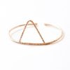 Jewellery Agapantha Jewelry Bracelets | Agapantha Jessa Triangle Cuff Bracelet