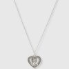 Jewellery Izoa Necklaces | Izoa Majesty Pendant Necklace Silver