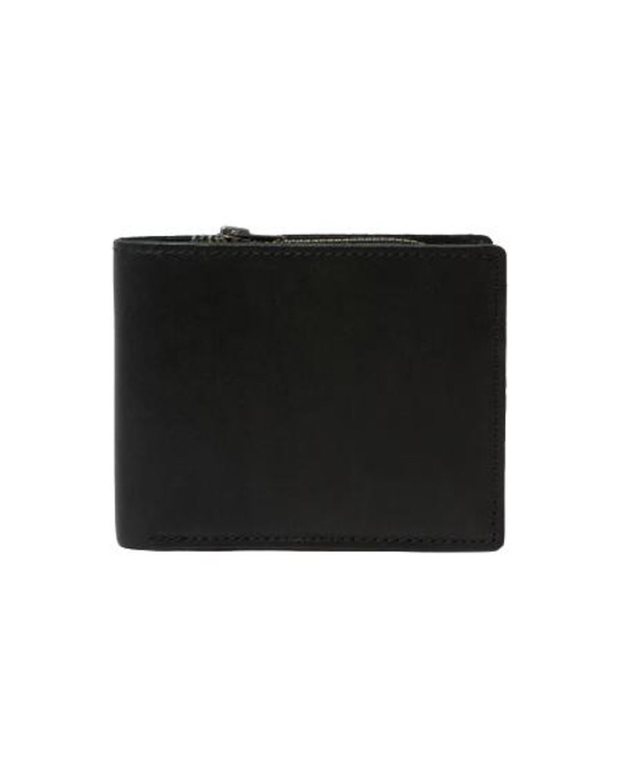 Wallets Stitch & Hide Bifold & Trifold Wallets | Stitch & Hide Leather Billy Wallet Black