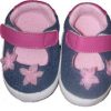 Kids Penelope Lane Shoes & Socks | Penelope Lane Pink Denim Shoes (12 - 18 Months)