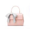 Handbags GUNAS NEW YORK | Gunas New York Cottontail Light Pink Vegan Leather Satchel Bag