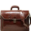 Men Floto Briefcases | Floto Leather Venezia Briefcase