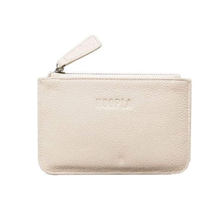 Wallets Hoopla Coin Purses | Hoopla Leather Coin Purse Cream