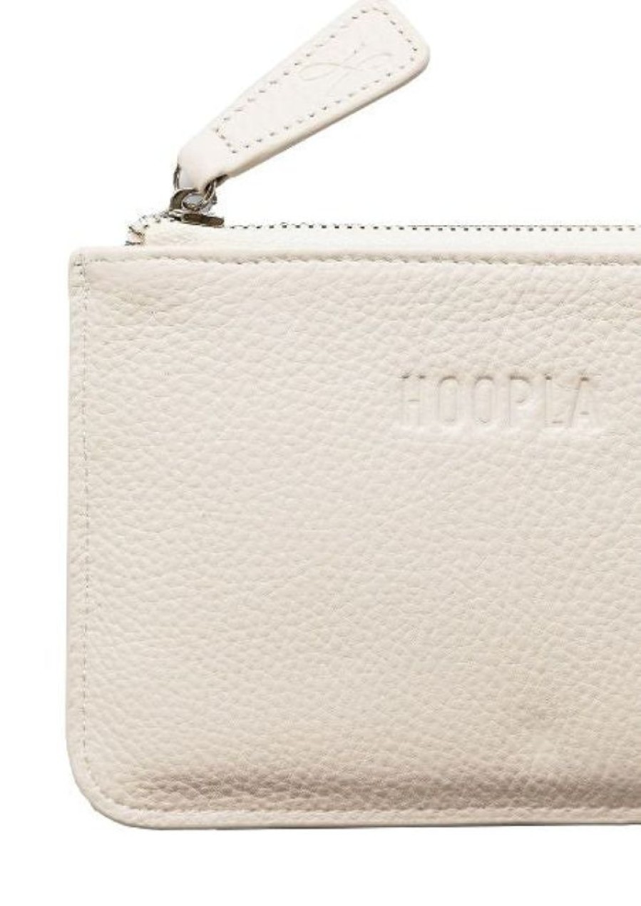 Wallets Hoopla Coin Purses | Hoopla Leather Coin Purse Cream