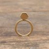 Jewellery Pigeonhole Rings | Pigeonhole Gold Hexagon Ring