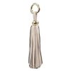 Wallets ClaudiaG Collection Key Cases & Keyrings | Claudiag Leather Tassel Keyring Bag Charm Nude Gold