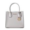 Handbags Michael Kors | Michael Kors Mercer Satchel Baggrey 22 X 19 X 10 Cm