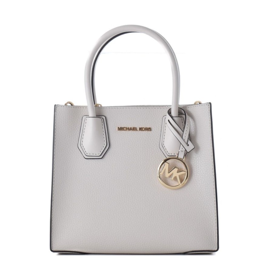 Handbags Michael Kors | Michael Kors Mercer Satchel Baggrey 22 X 19 X 10 Cm