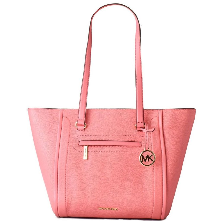 Handbags Michael Kors | Michael Kors Shoulder Bag Tote Carine Pink 46 X 28 X 13 Cm