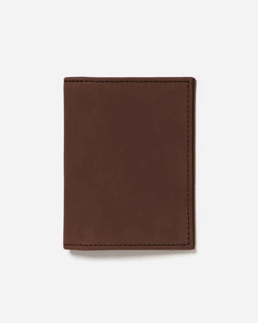 Wallets Stitch & Hide Card Holders | Stitch & Hide Leather Tim Card Holder Brown