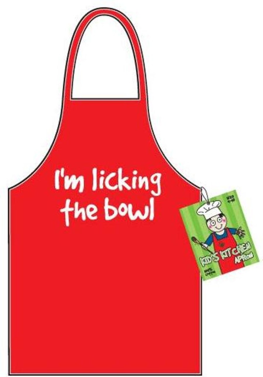 Kids Annabel Trends Cooking | Kids I'M Licking The Bowl Apron