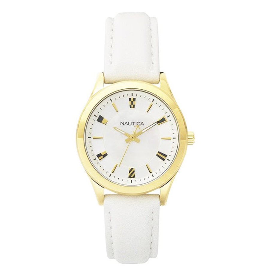 Watches Nautica Metal Watches | Nautica Napvnc001 (36 Mm) (O 36 Mm) Ladies' Watch