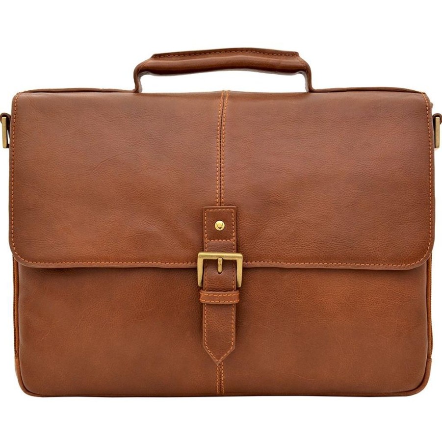 Handbags Hidesign | Hidesign Charles 15" Laptop Compatible Leather Briefcase