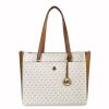 Handbags Michael Kors | Michael Kors 35T1G5Mt7B-Vanilla Beige Shoulder Tote Bag