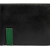 Wallets Hidesign Bifold & Trifold Wallets | Hidesign Dylan 05 Leather Multi-Compartment Trifold Wallet Black