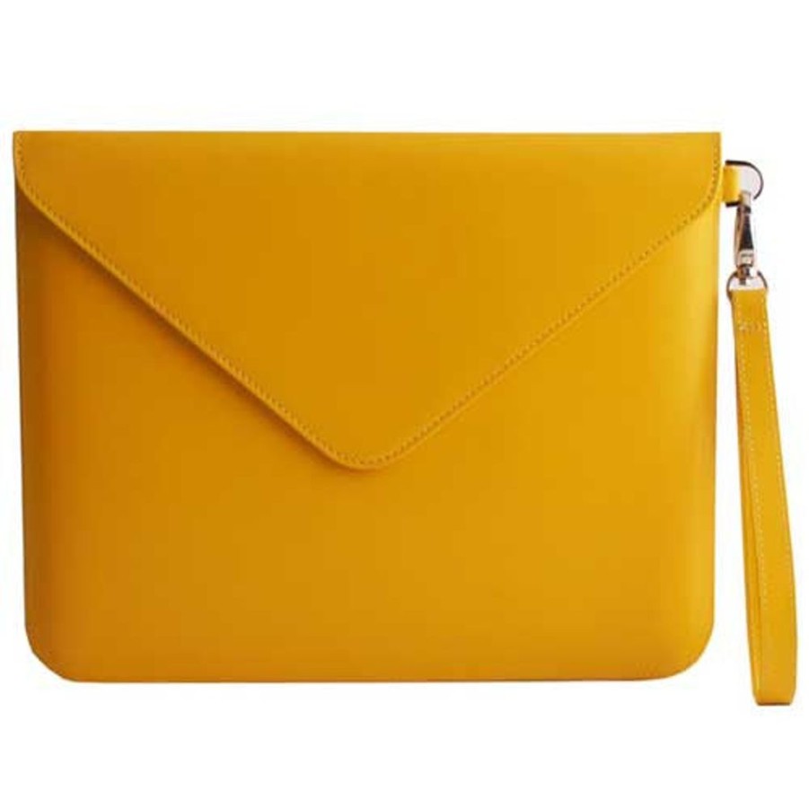 Women Paperthinks Tech Accessories | Paperthinks Recycled Leather Tablet Folio Gold