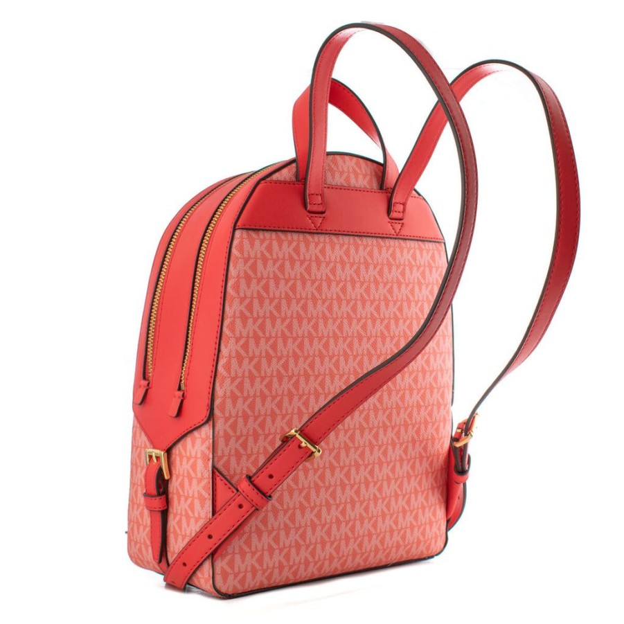 Handbags Michael Kors | Michael Kors 35S2G8Tb2V-Grapfrut-Mlt Pink Leather Backpack