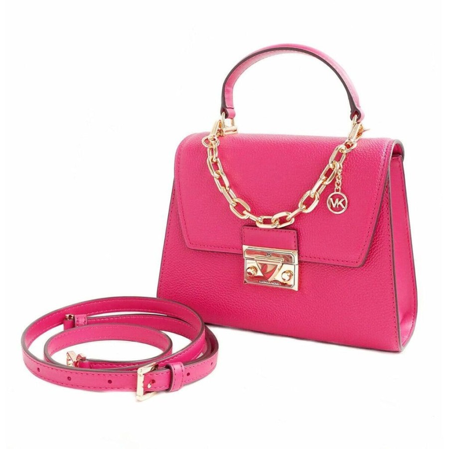 Handbags Michael Kors | Michael Kors Handheld Shoulder Bag 35S2Gnrs5L-Carmine-Pink Pink 23 X 16 X 8 Cm