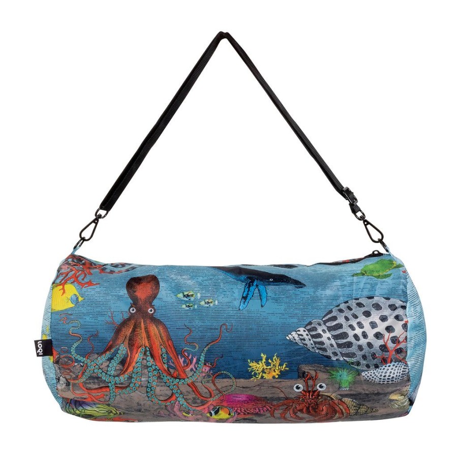 Handbags LOQI | Loqi Weekender World Map / Great Barrier Reef