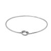 Jewellery Ichu Bracelets | Ichu Love Knot Sterling Silver Bangle