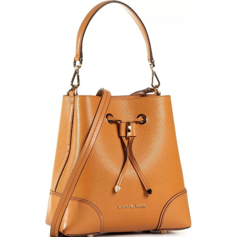 Handbags Michael Kors | Michael Kors Shoulder Bucket Bag 30F9Gz5L1L-Cider Brown 22 X 20 X 14 Cm