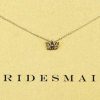 Jewellery Dogeared Necklaces | Dogeared Bridesmaid Necklace - Gold Dipped