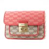 Handbags Michael Kors | Michael Kors 35T2Gs9M2J-Grapfrut-Mlt Pink Cloth Sloan Signature Crossbody Handbag