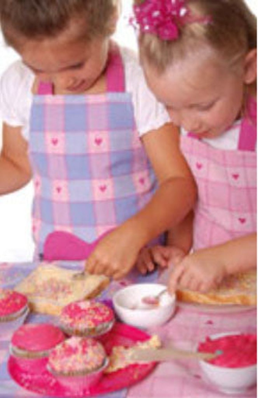 Kids Ogilvies Designs Cooking | Sweetheart 3 Piece Apron Set Pink