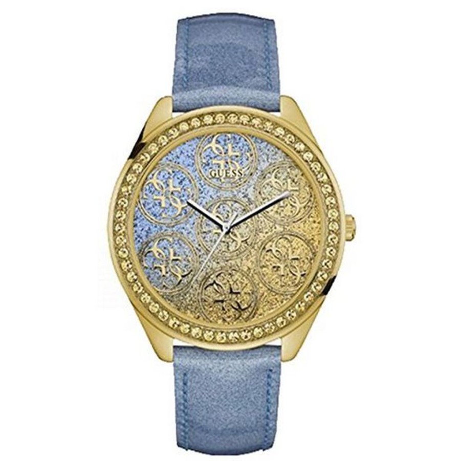 Watches Guess Leather Watches | Guess (44,5 Mm) (44,5 Mm) Ladies' Watch