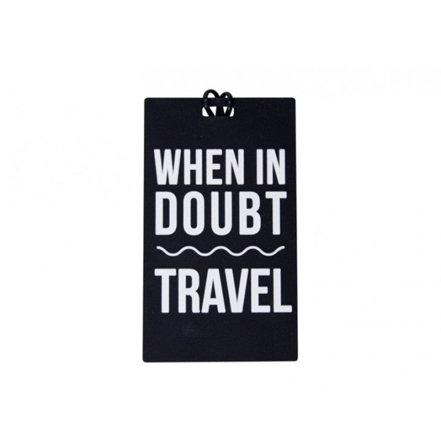 Women Annabel Trends Travel Accessories | When In Doubt Travel Luggage Tag