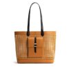 Handbags GUNAS NEW YORK | Gunas New York St. Tropez Tan Straw Tote