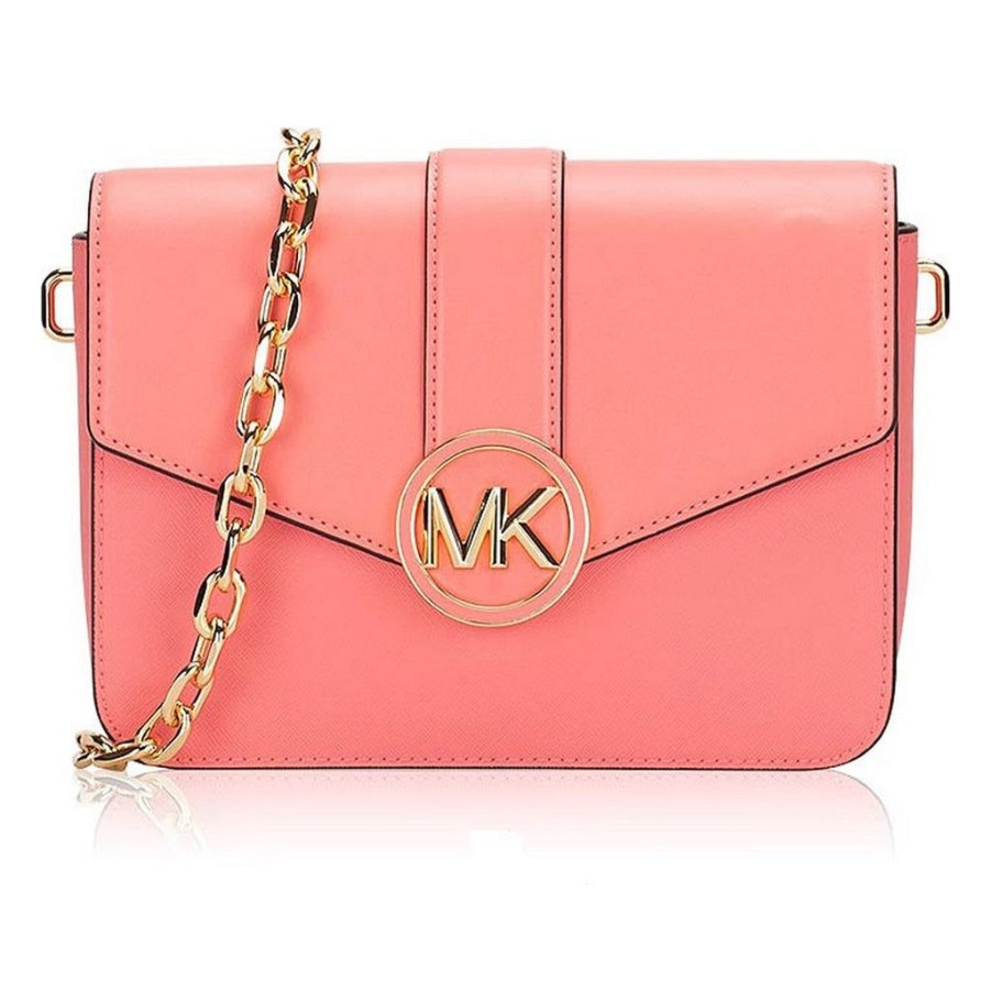 Handbags Michael Kors | Michael Kors Shoulder Bag 35S2Gnml2L-Grapefruit Pink 23 X 17 X 4 Cm