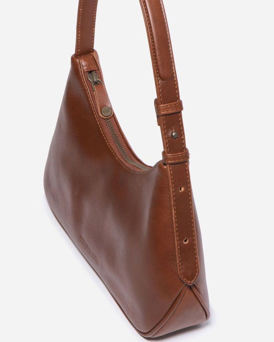 Handbags Stitch & Hide | Stitch & Hide Kate Shoulder Bag Maple Brown - Free Wallet Pouch