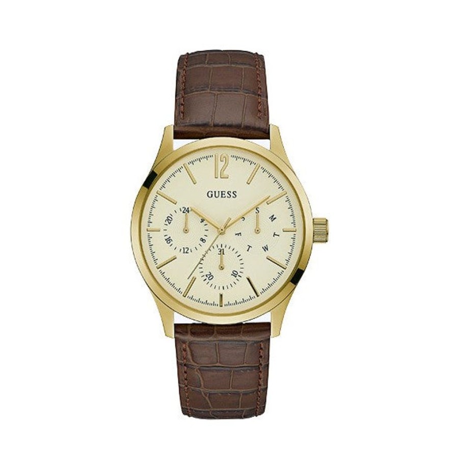 Watches Guess Metal Watches | Guess W1041G2 Men'S Watch