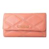 Wallets Michael Kors Snap Closure Wallets | Michael Kors 35S2Gtvf3U-Sherbert Pink Leather Wallet