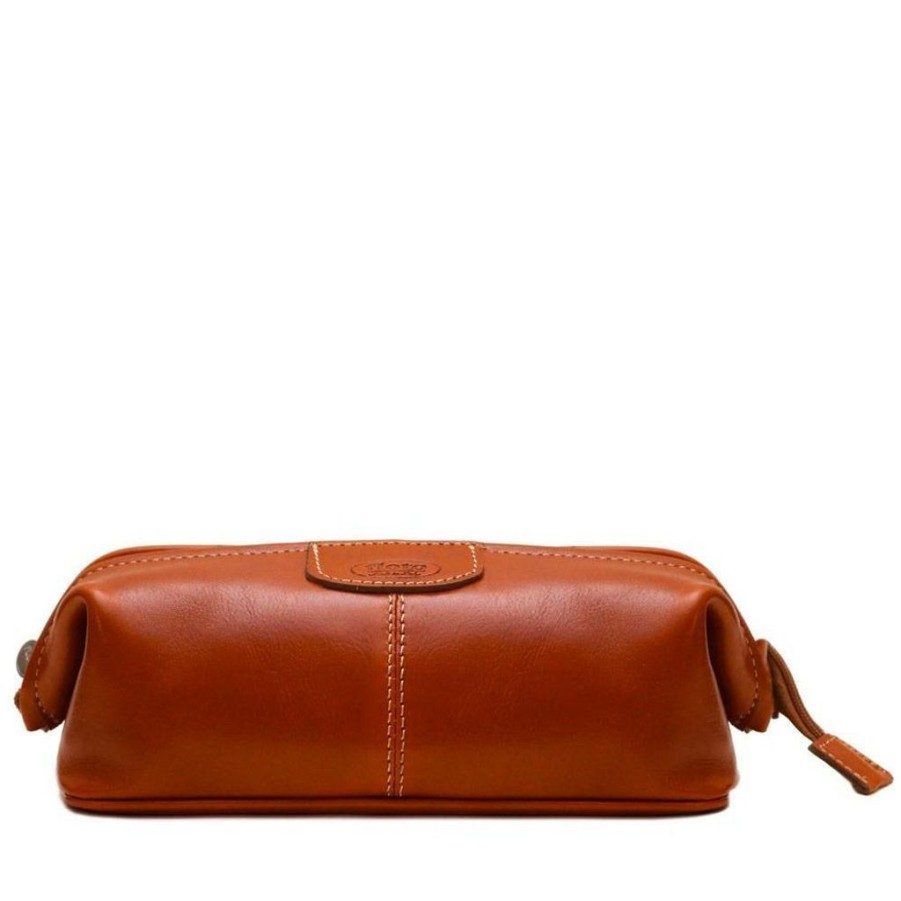 Women Floto Travel Accessories | Floto Leather Venezia Dopp Kit