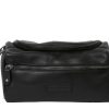 Women Stitch & Hide Travel Accessories | Stitch & Hide Leather Jett Toiletry Bag Black