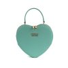 Handbags GUNAS NEW YORK | Gunas New York Sweetheart Tiffany Blue Vegan Crossbody Clutch Bag