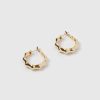 Jewellery Izoa Earrings | Izoa Seeing Stars Earrings Gold