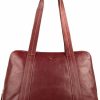 Handbags Hidesign | Hidesign Cerys Leather Multi-Compartment Tote Bag