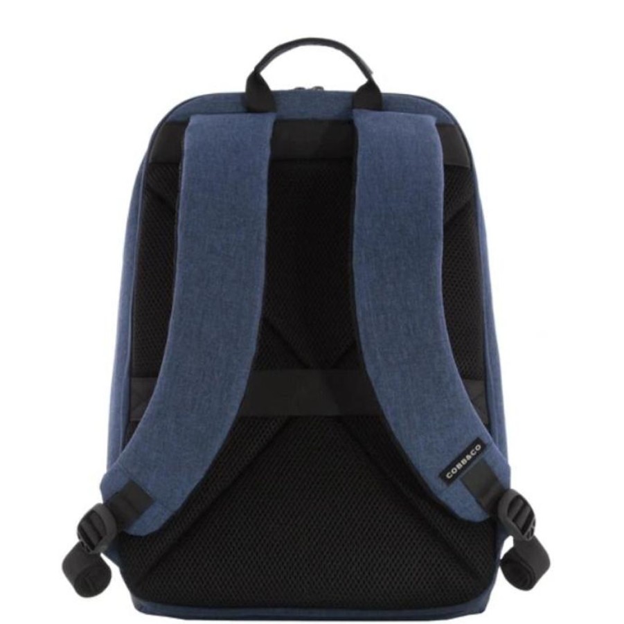 Handbags Cobb & Co | Cobb & Co Mace Anti-Theft Backpack Blue