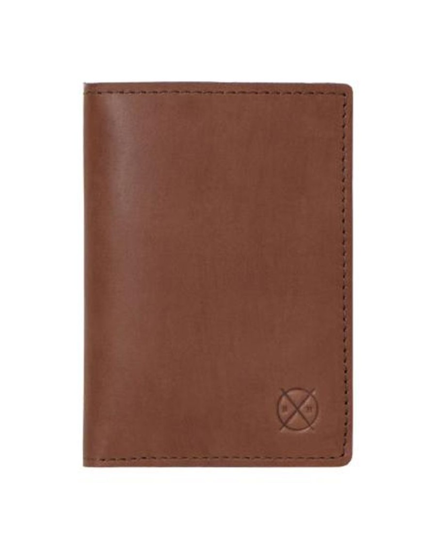 Wallets Stitch & Hide Bifold & Trifold Wallets | Stitch & Hide Leather Cameron Men'S Wallet Brown