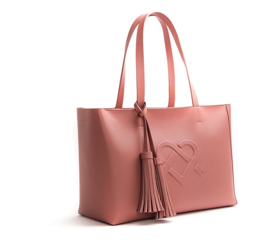 Handbags GUNAS NEW YORK | Gunas New York Tippi Blush Pink Vegan Tote Bag