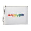 Wallets Michael Kors Pouch Wallets | Women'S Pouch Purse Michael Kors 35T2G4Pw4L-Gright-Wht