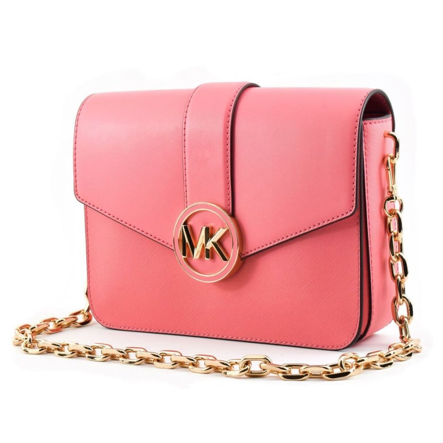 Handbags Michael Kors | Michael Kors Carmen Shoulder Bag Pink 22 X 16 X 6 Cm