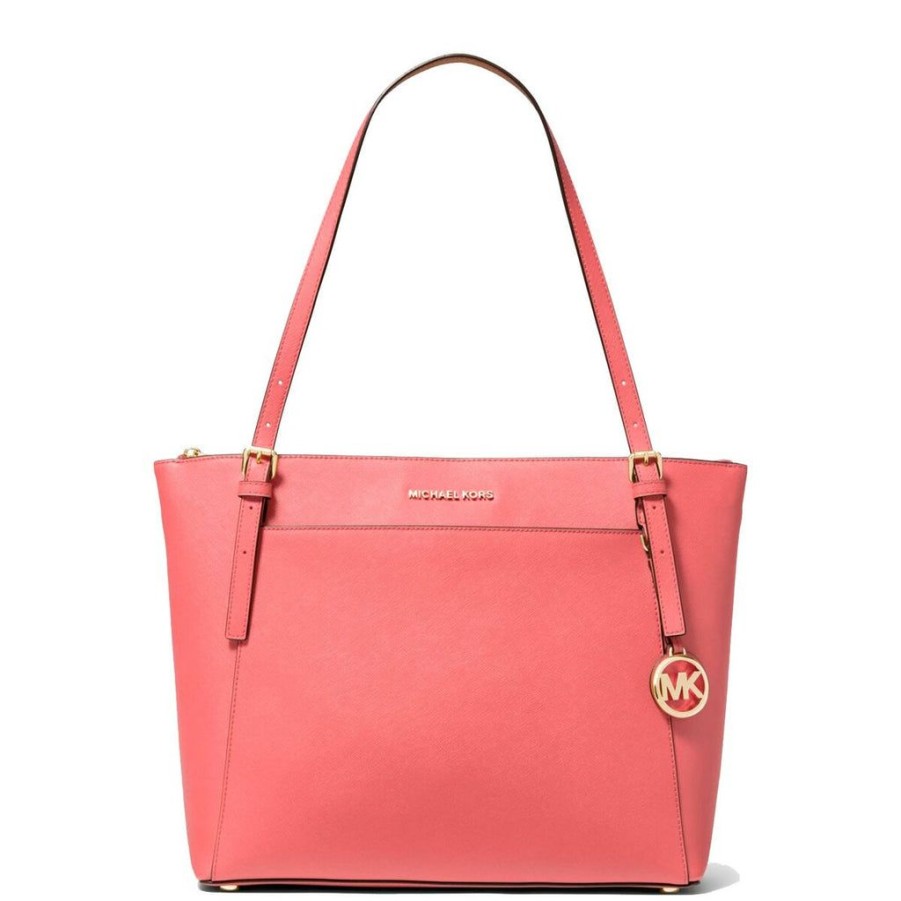 Handbags Michael Kors | Michael Kors Shoulder Bag Tote Voyager Pink 36 X 27 X 12 Cm