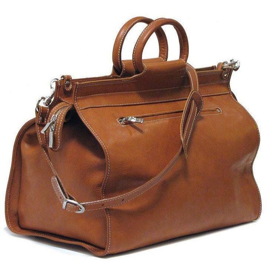 Handbags Floto | Floto Leather Parma Traveler