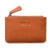 Wallets Hoopla Coin Purses | Hoopla Leather Coin Purse Ochre Brown